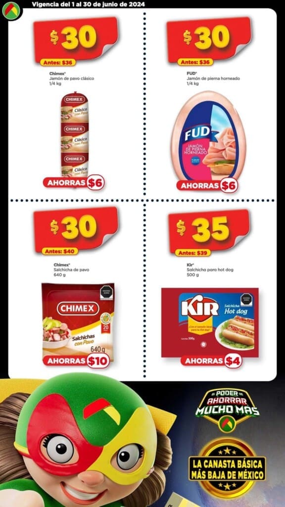 Folleto Bodega Aurrerá Canasta Básica del 1 al 30 de junio 2024 5 bodega aurrera canasta aliada junio 2024 4