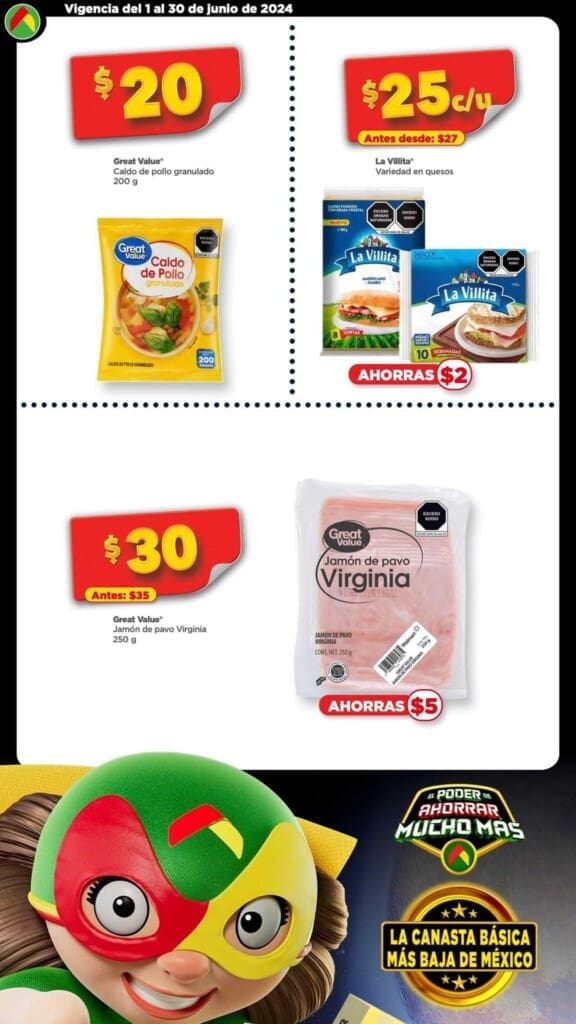 Folleto Bodega Aurrerá Canasta Básica del 1 al 30 de junio 2024 6 bodega aurrera canasta aliada junio 2024 5