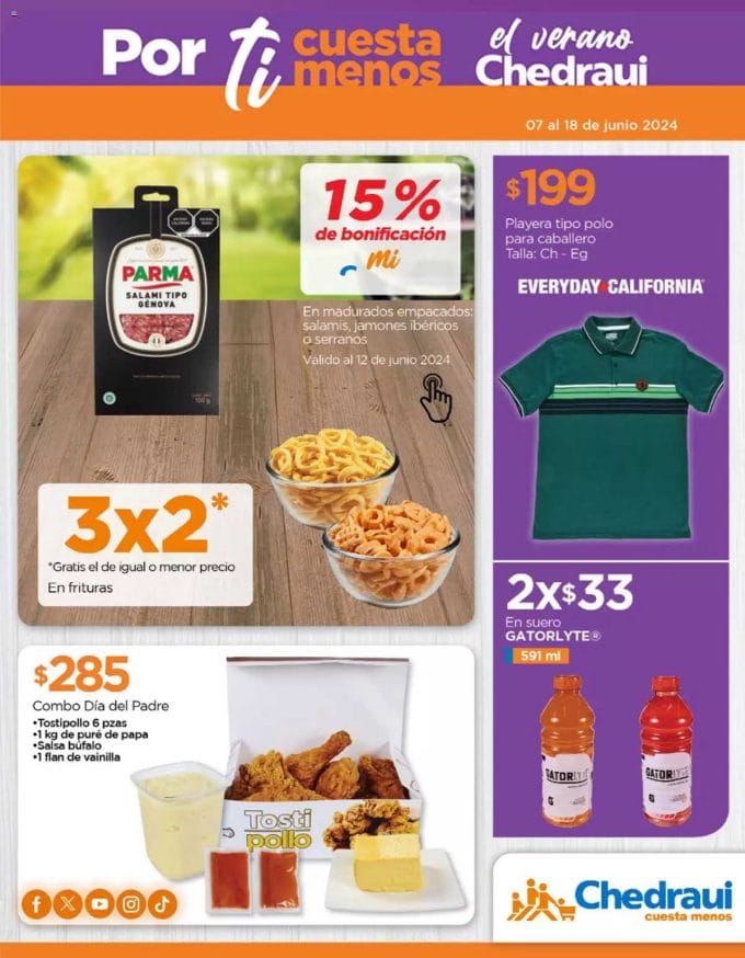 folleto chedraui junio 2024