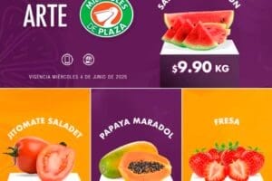 Ofertas Miércoles de Plaza de La Comer y Fresko 4 de junio 2025